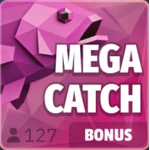 Mega Catch violet fish betting spot in the Fishing Time game
